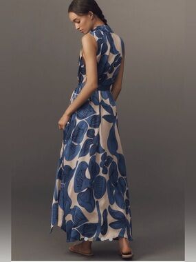 maeve annabella maxi dress NEW Maeve Anthropologie Annabella Maxi Tiered Dress Boho Floral Women's Size 2